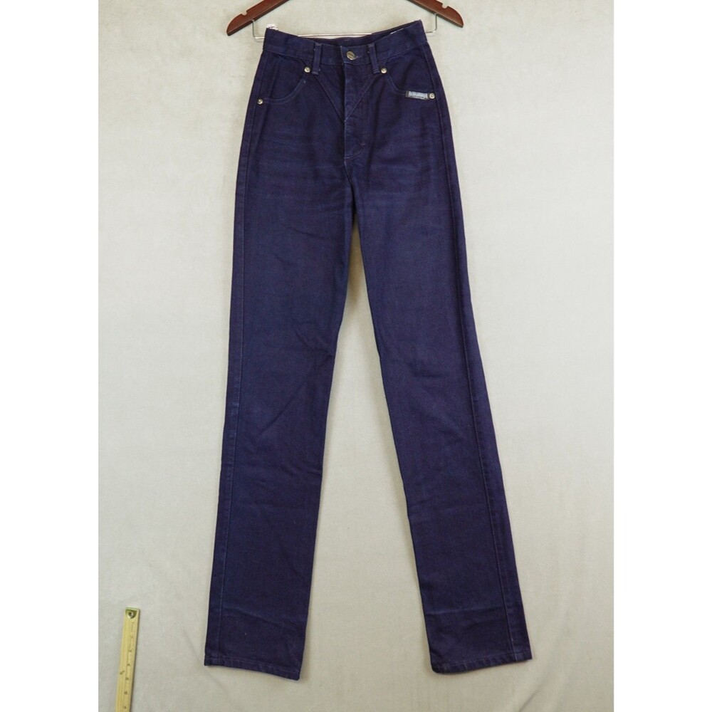 Roughrider By Circle T Jeans Womens Size 0 Vintage 80s Western Rodeo Cowgirl 36"